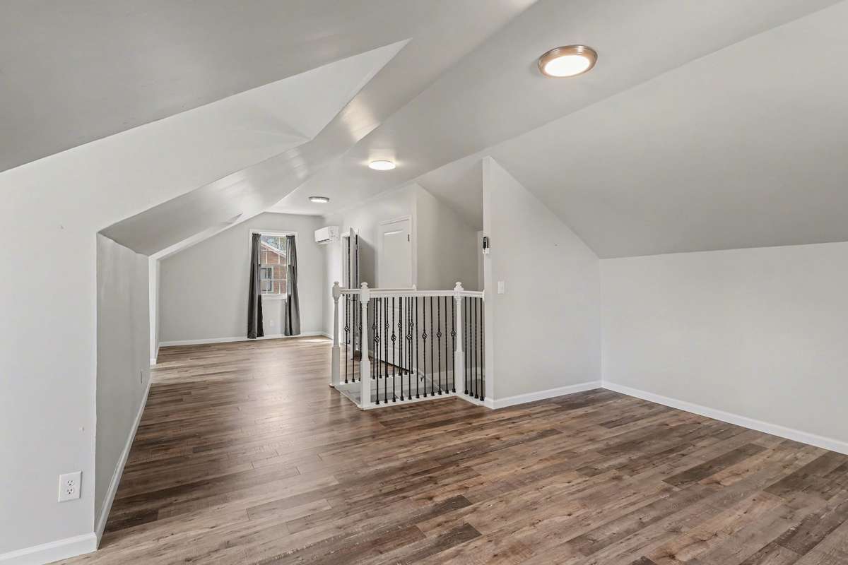 Third bedroom upstairs with full bath/stand up shower.