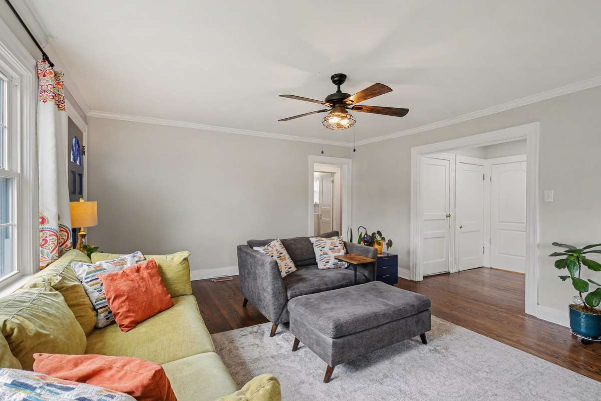 Spacious living area blends comfort with practicality!