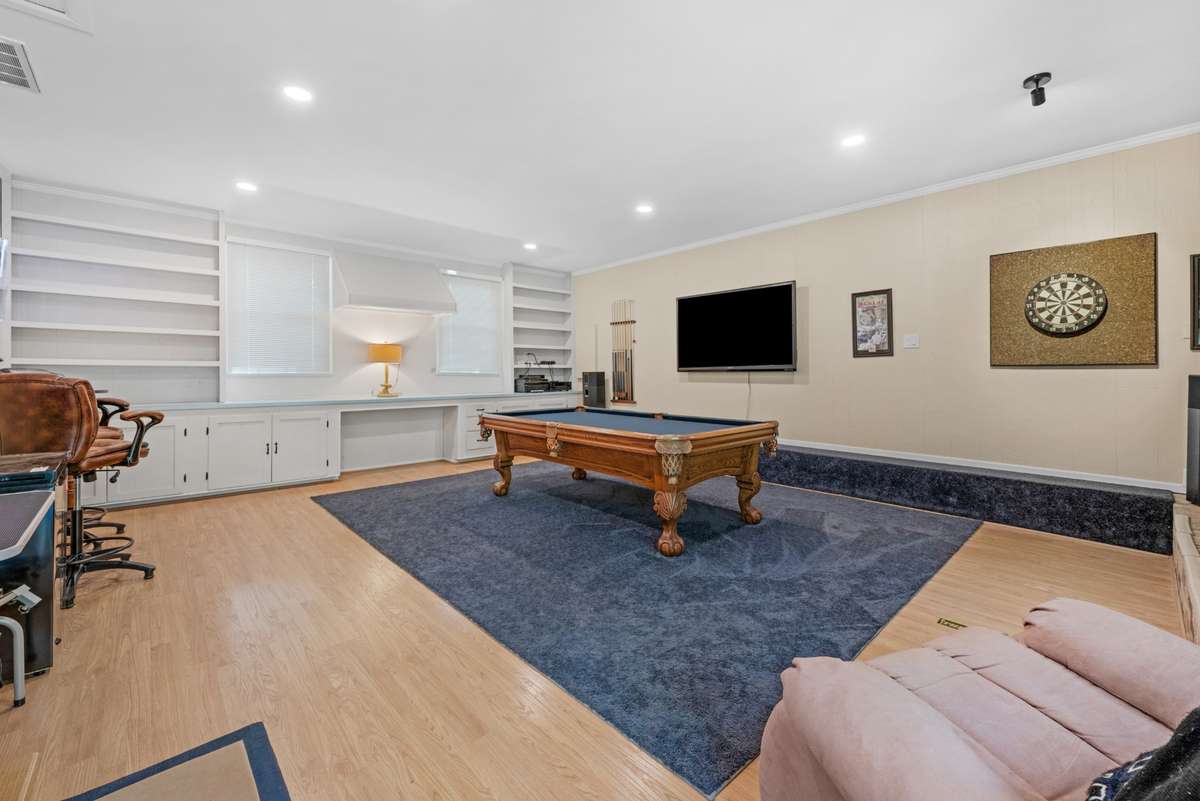 Built in bookcases