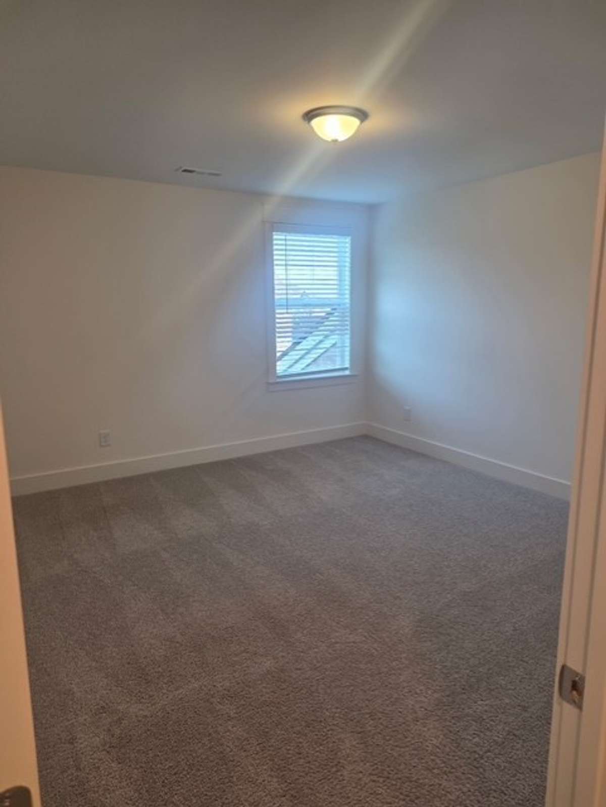 Spacious secondary bedrooms