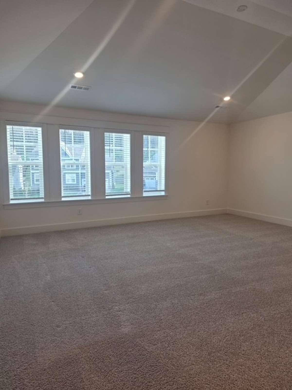 Spacious loft space on second floor