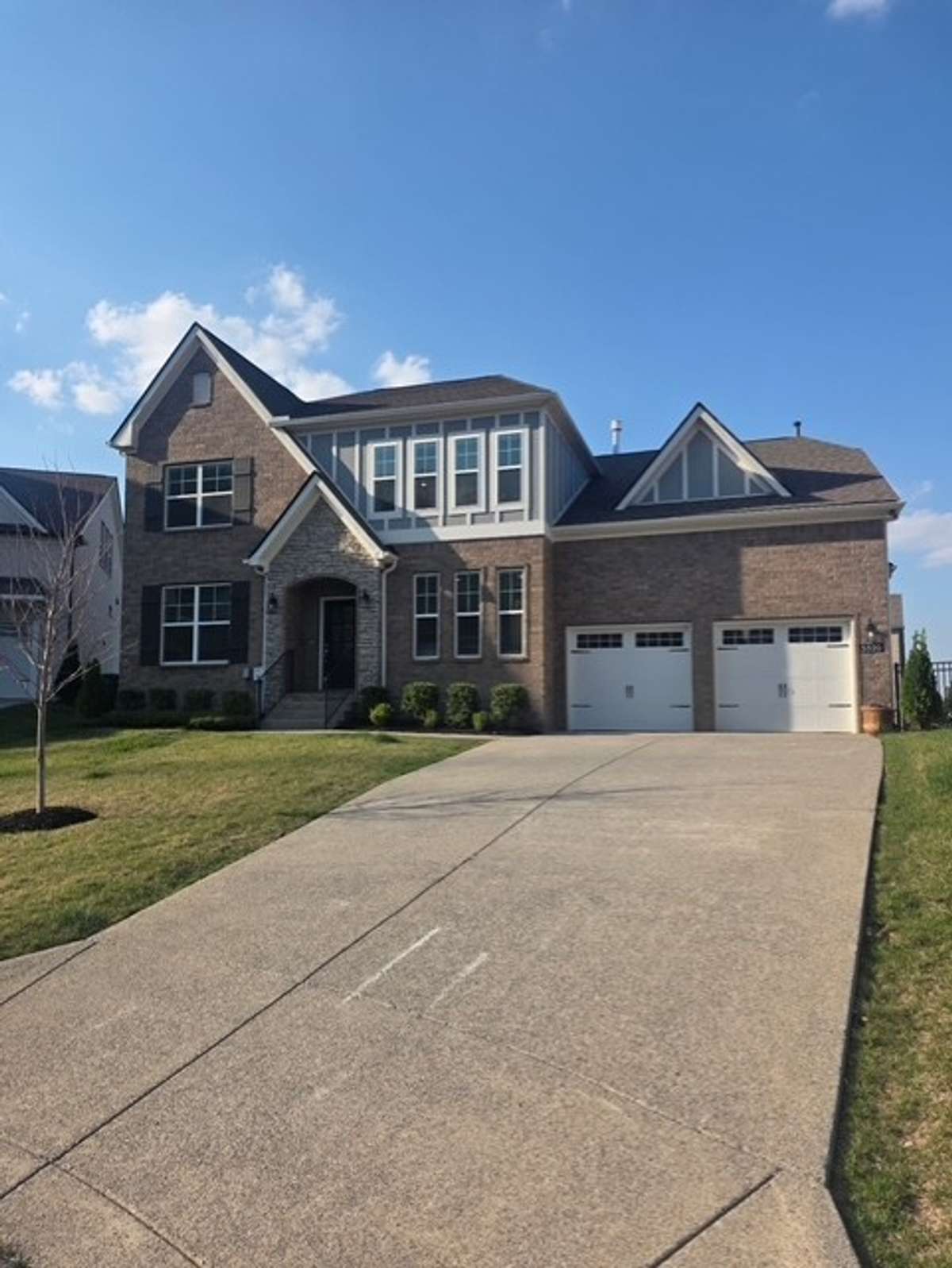 Gorgeous Brick exterior with extended driveway