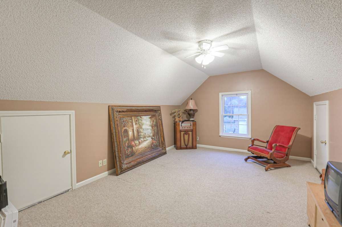 Could be a Bedroom #5 or office or exercise room. This room does have a closet.