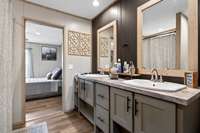 Modern cabinetry with plenty of storage.