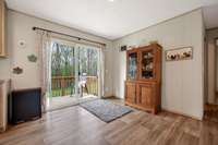 Dining area.