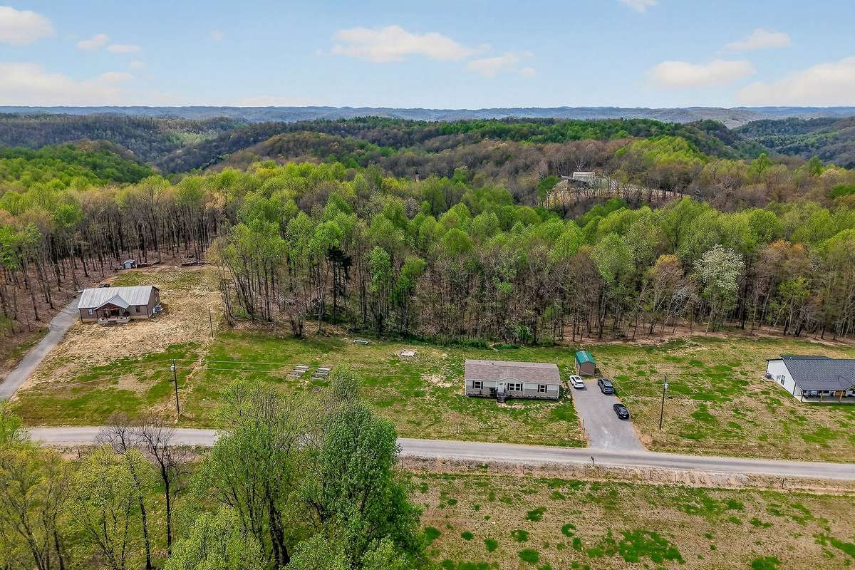 Drone view, look at how beautiful this property is!