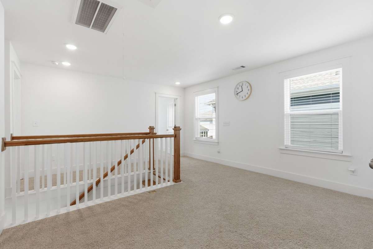 Bright upstairs landing area