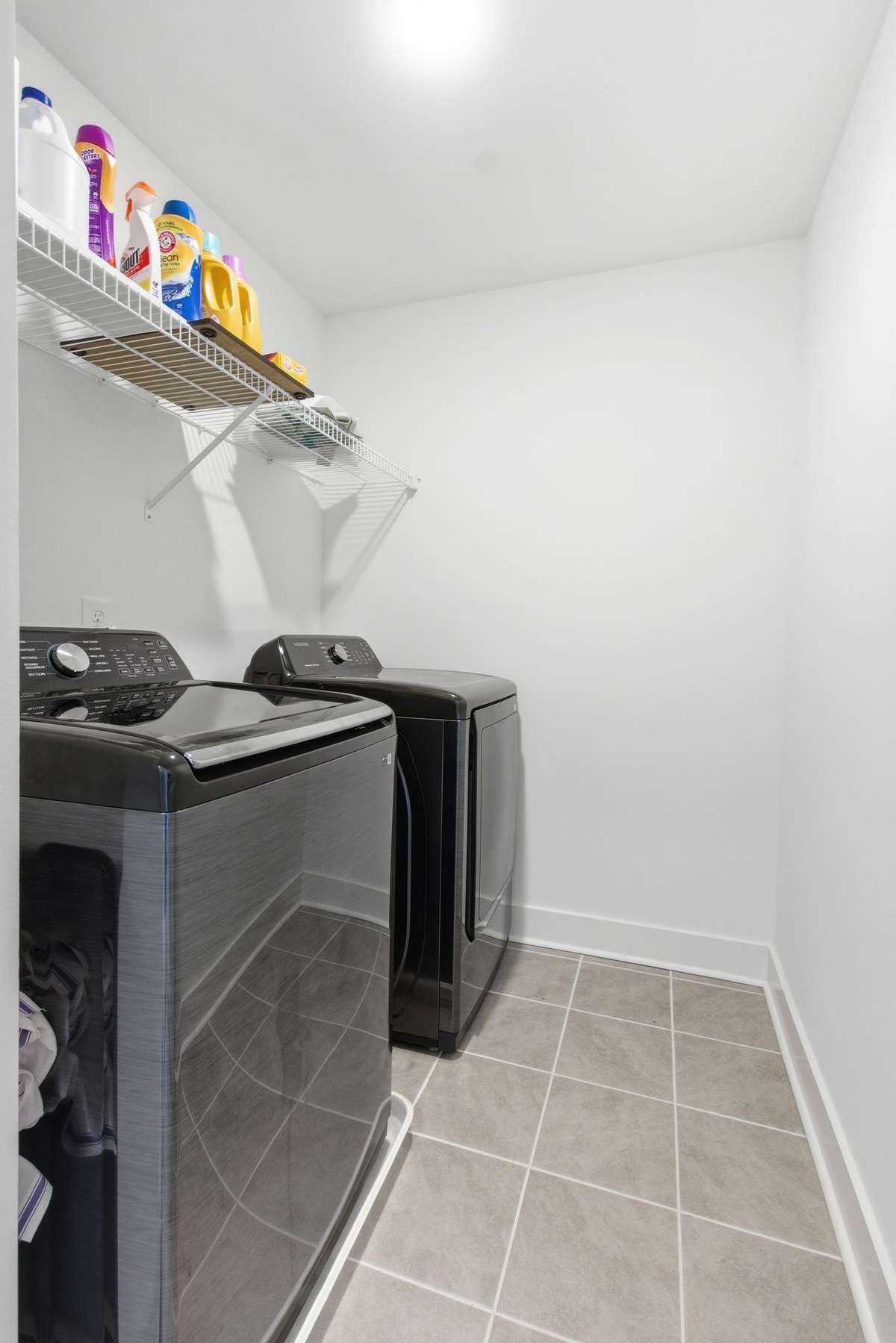Dedicated and convenient second-floor laundry room.