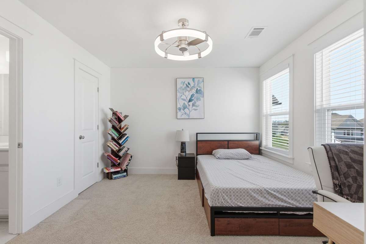 Generously sized secondary bedrooms with great natural light.