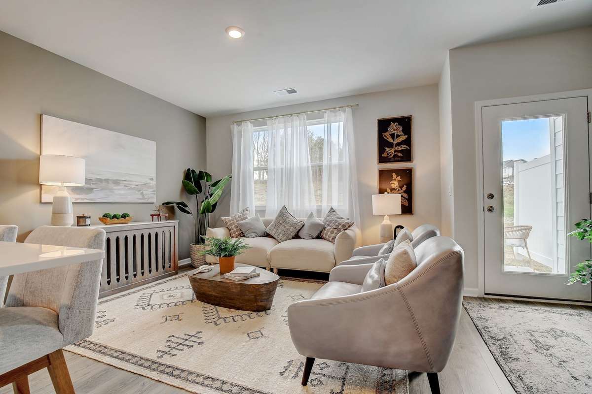 Photos are of our model home.  Some decorator items are not included.