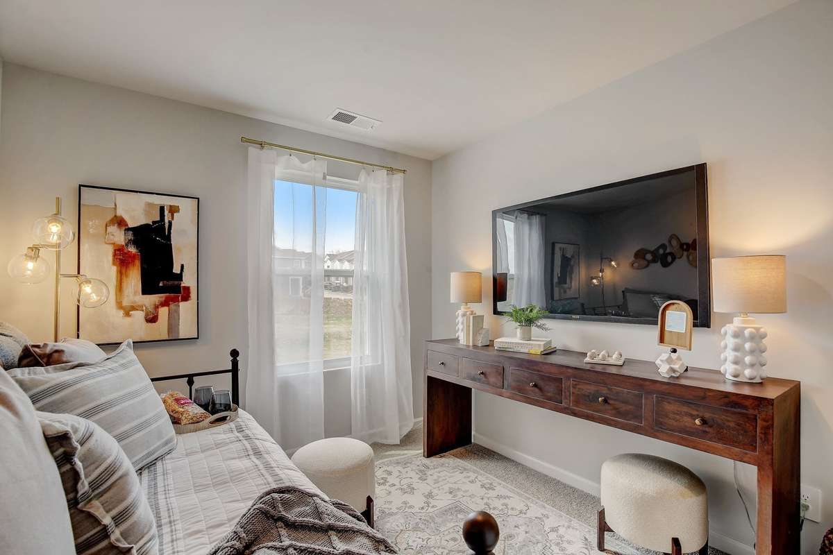 Photos are of our model home.  Some decorator items are not included.