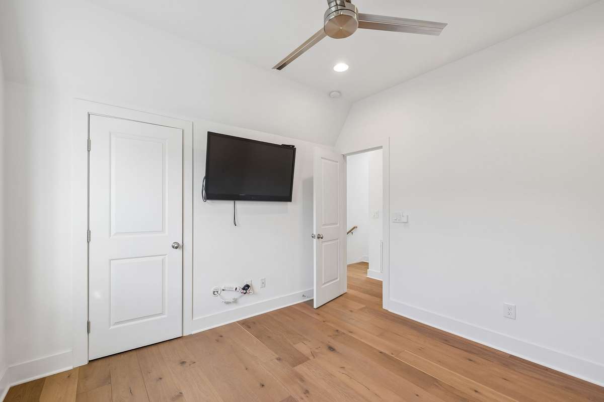 All the bedrooms feature ample closet space, great natural light, and gorgeous hardwood floors!