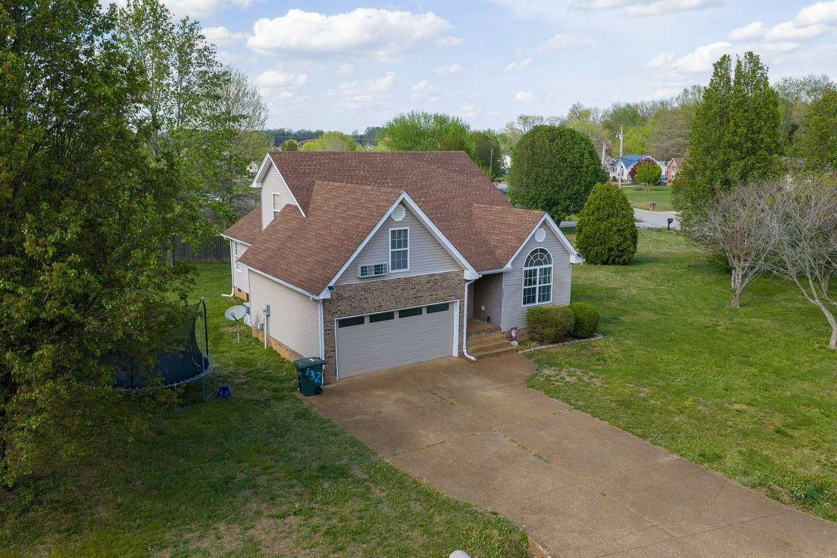 Big yard on a level lot.