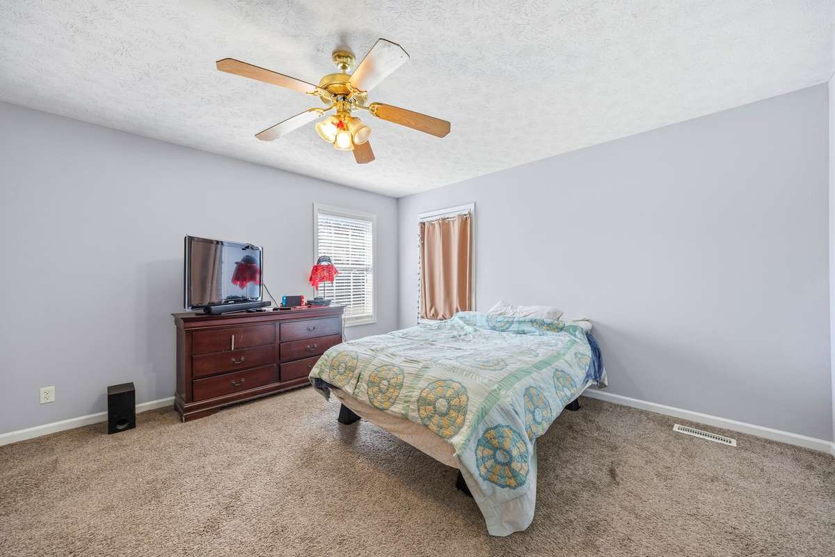 Large master on main level