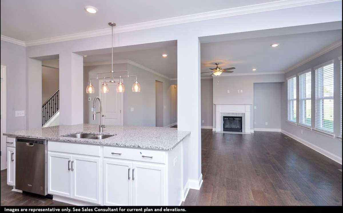 Photos are from a similar home with the same plan and are for representative purposes only.  Exterior and interior selections will vary.