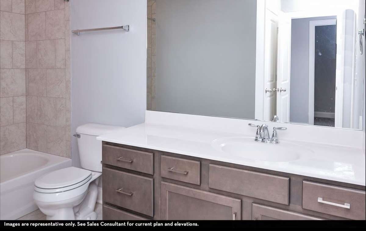 Photos are from a similar home with the same plan and are for representative purposes only.  Exterior and interior selections will vary.