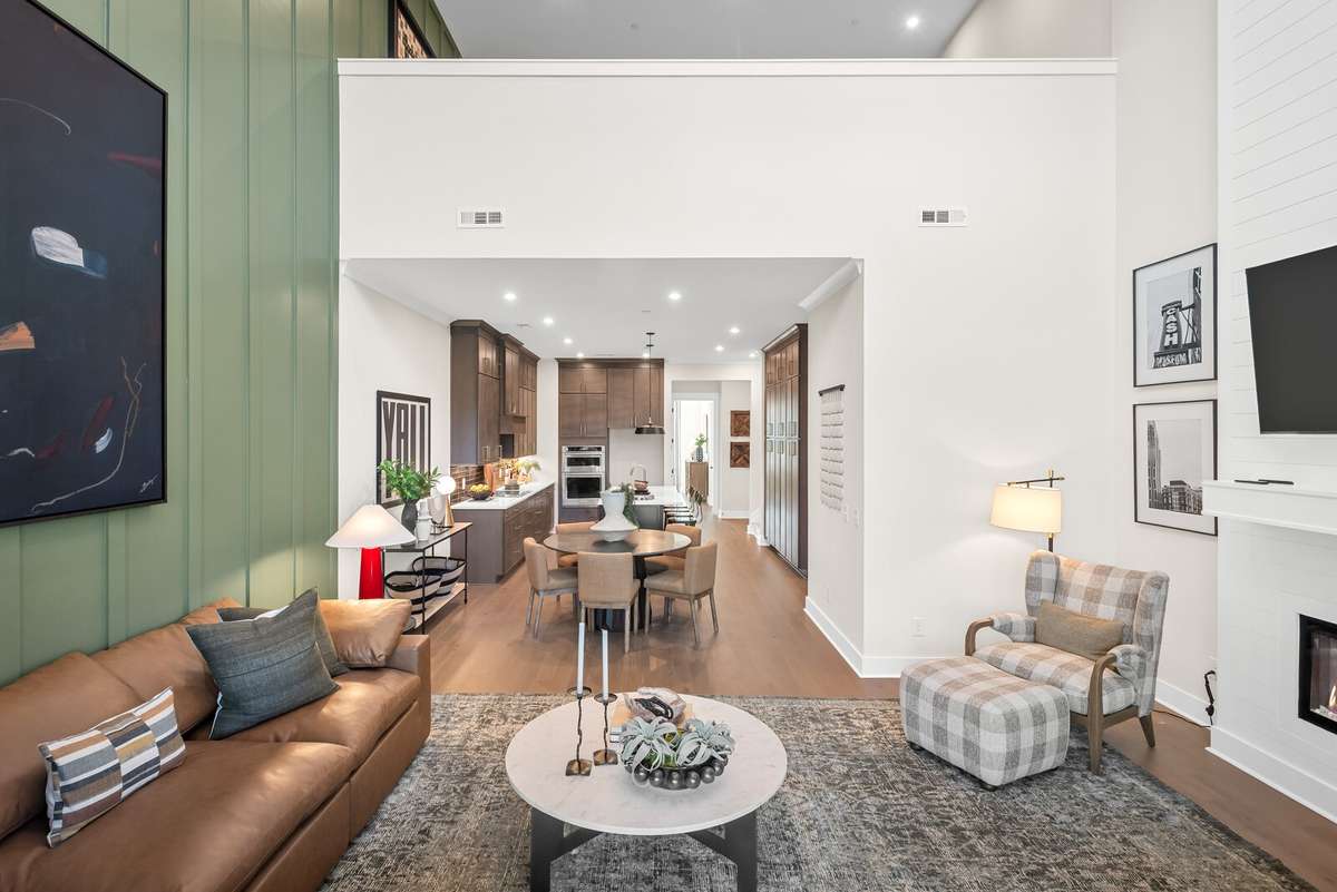 Photos shown are of a model home and are for illustrative purposes only. Features, finishes, colors, and options will vary from the actual home.