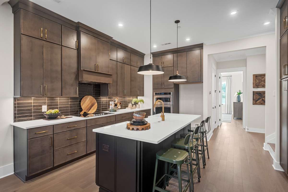 Photos shown are of a model home and are for illustrative purposes only. Features, finishes, colors, and options will vary from the actual home.