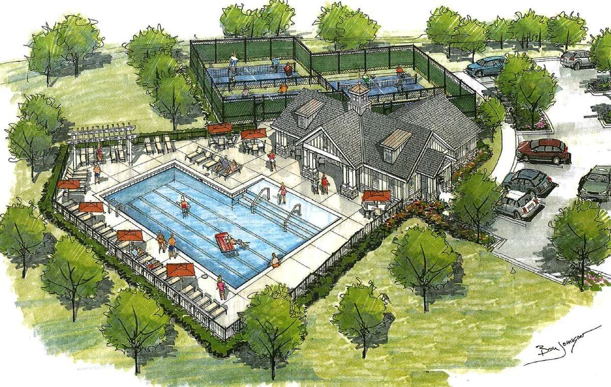 Amenity center coming soon! (Rendering only for representation)