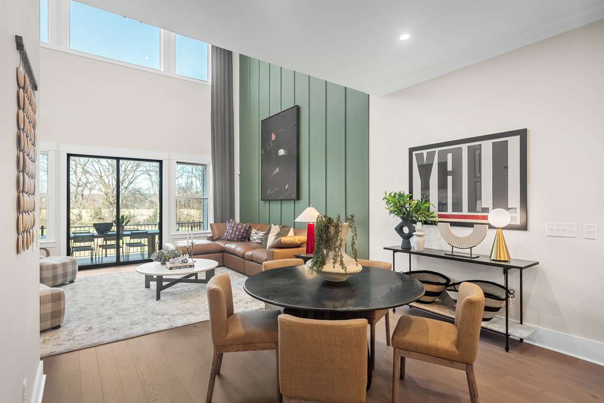 Photos shown are of a model home and are for illustrative purposes only. Features, finishes, colors, and options will vary from the actual home.