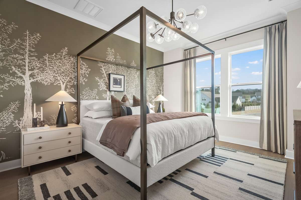Photos shown are of a model home and are for illustrative purposes only. Features, finishes, colors, and options will vary from the actual home.