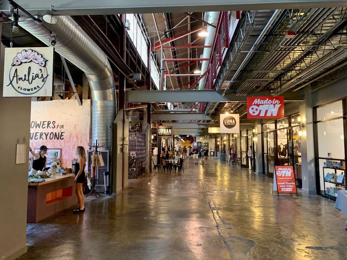 Walk to The Factory to visit various shops