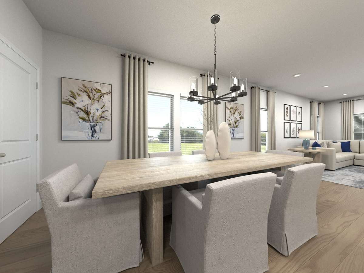 Photo is not of the actual home, but is an inspirational photo of builder’s model home and may depict options, furnishings, and/or decorator features that are not included