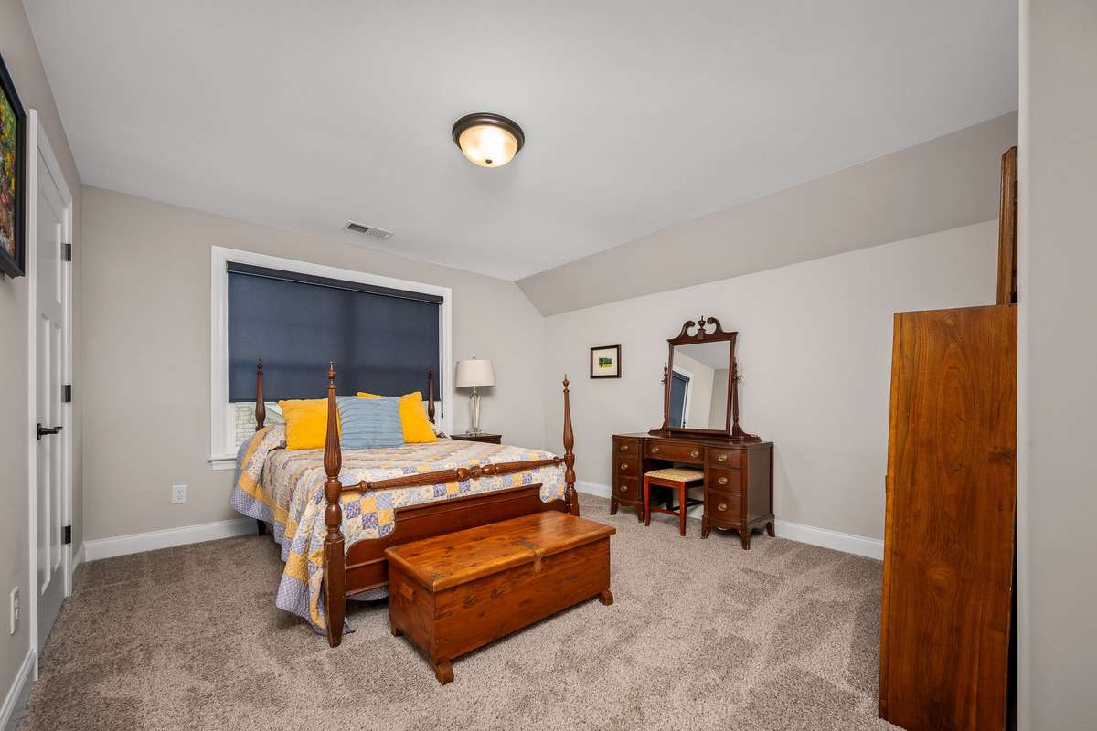 Fourth bedroom is upstairs with amazing closets.  With this you can turn your entire upstairs into a guest suite.