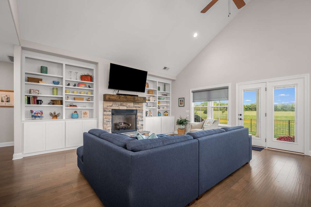 Pictures this space full of family or friends for game night, movie watching or just a few folks for a cozy night in.  The light streams in to brighten the space throughout the day.