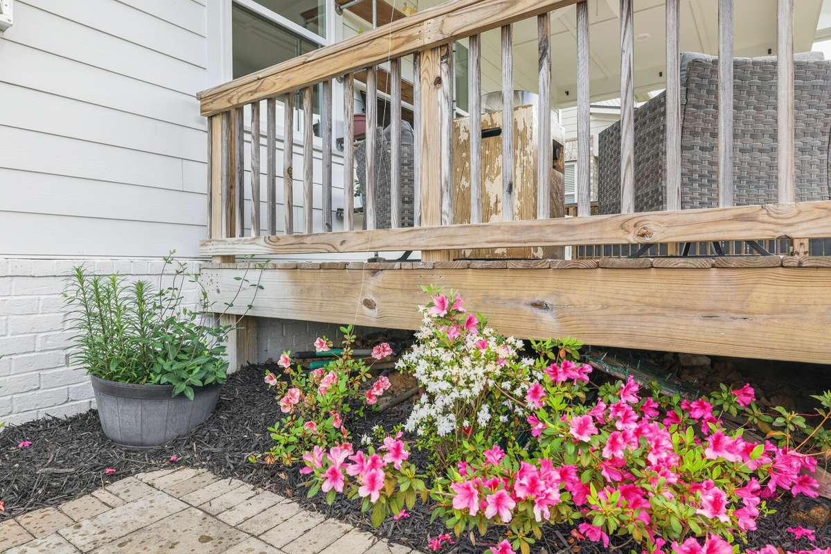 Lovely landscaping