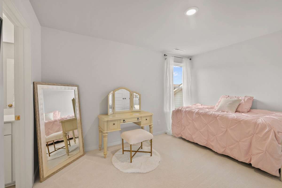 upstairs bedroom 1 has a jack/jill bath