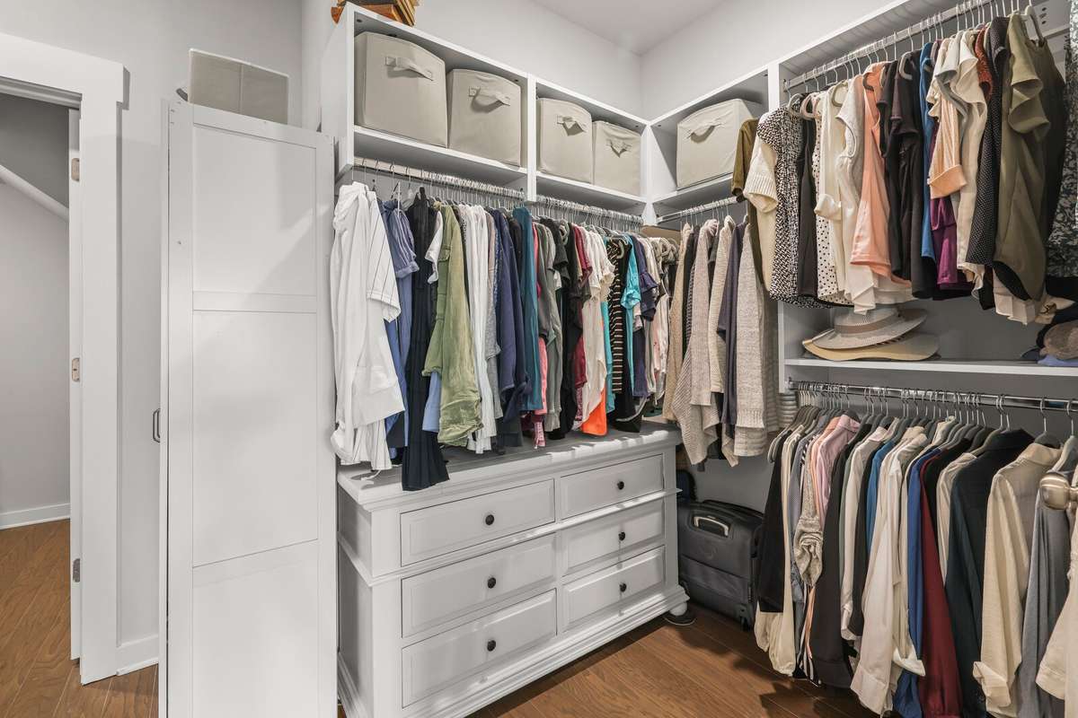 You'll enjoy enough space to even add a dresser if want to have additional storage options