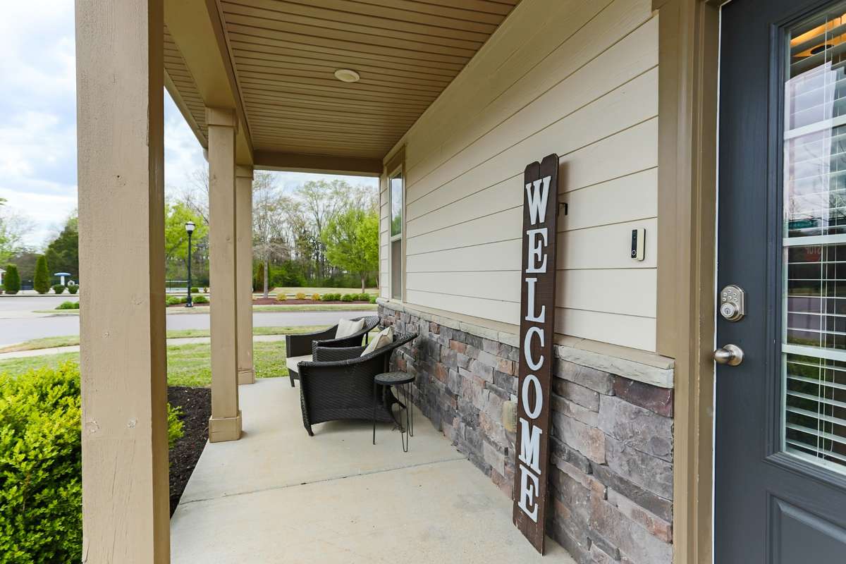 Relax on the front porch