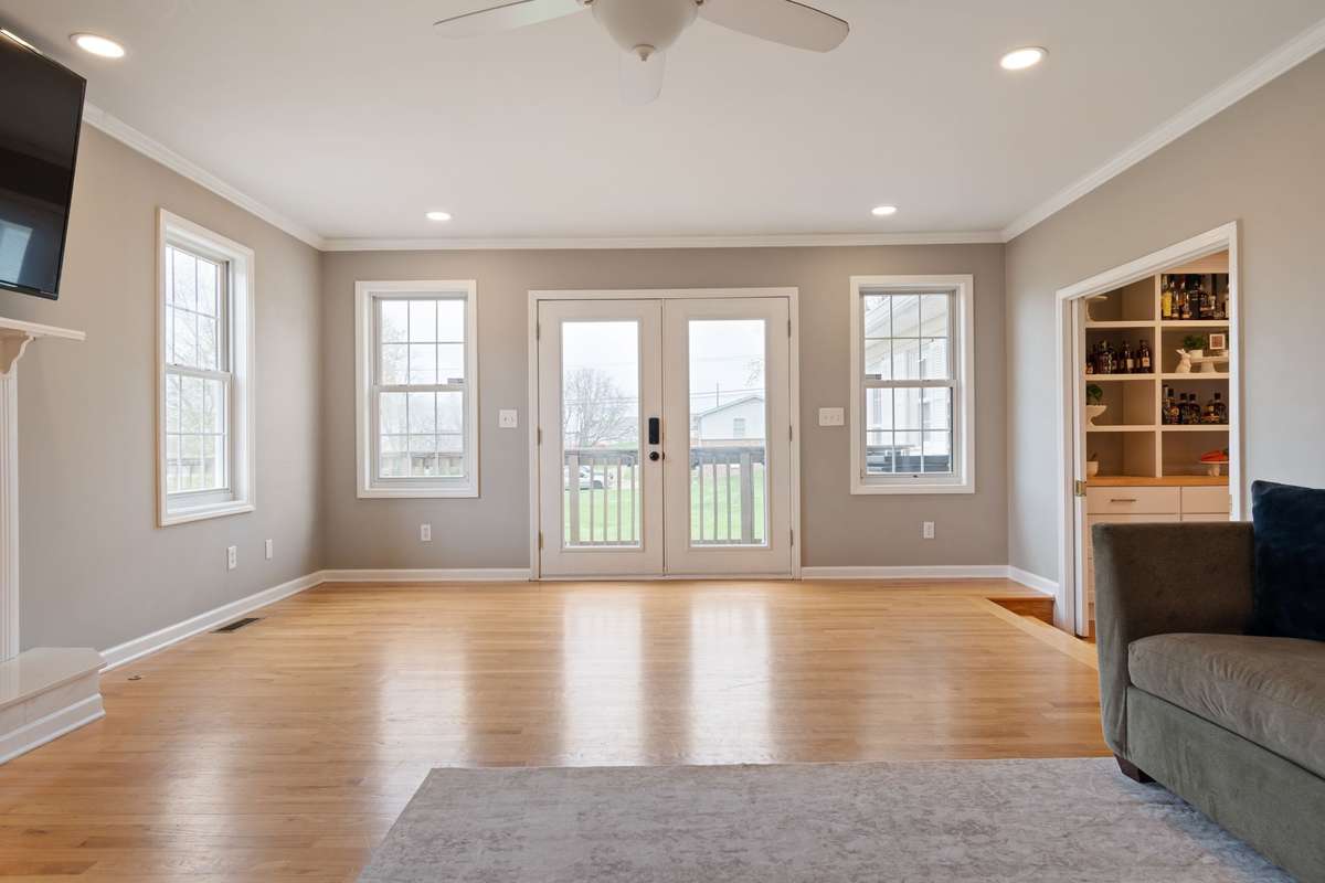 French Doors leading out to your expansive deck/outdoor entertaining
