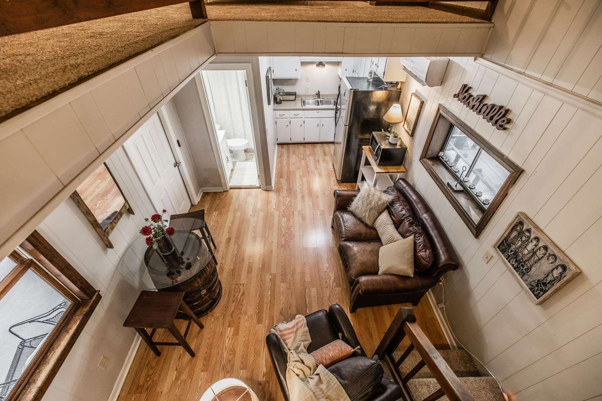 Loft apartment.
