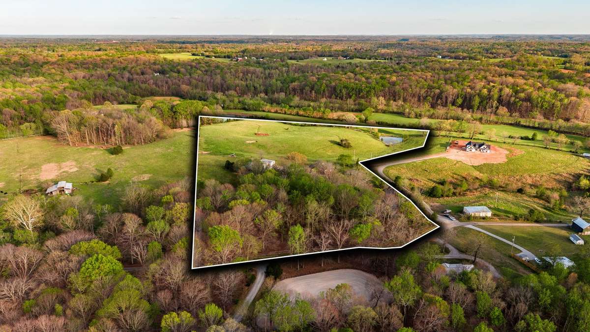 Outline of the property.