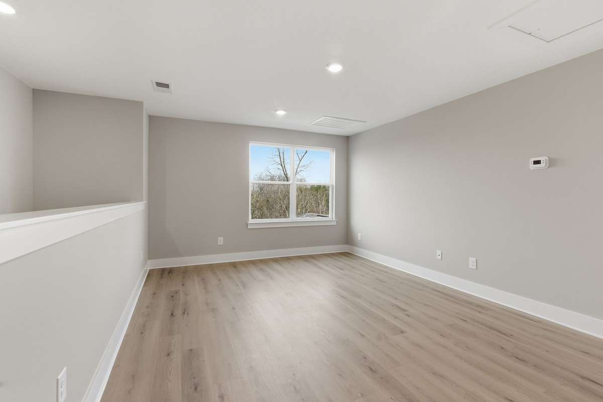 The 2nd floor loft is a second bonus area