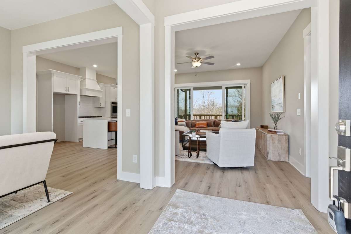 This home has a spacious open floorplan!