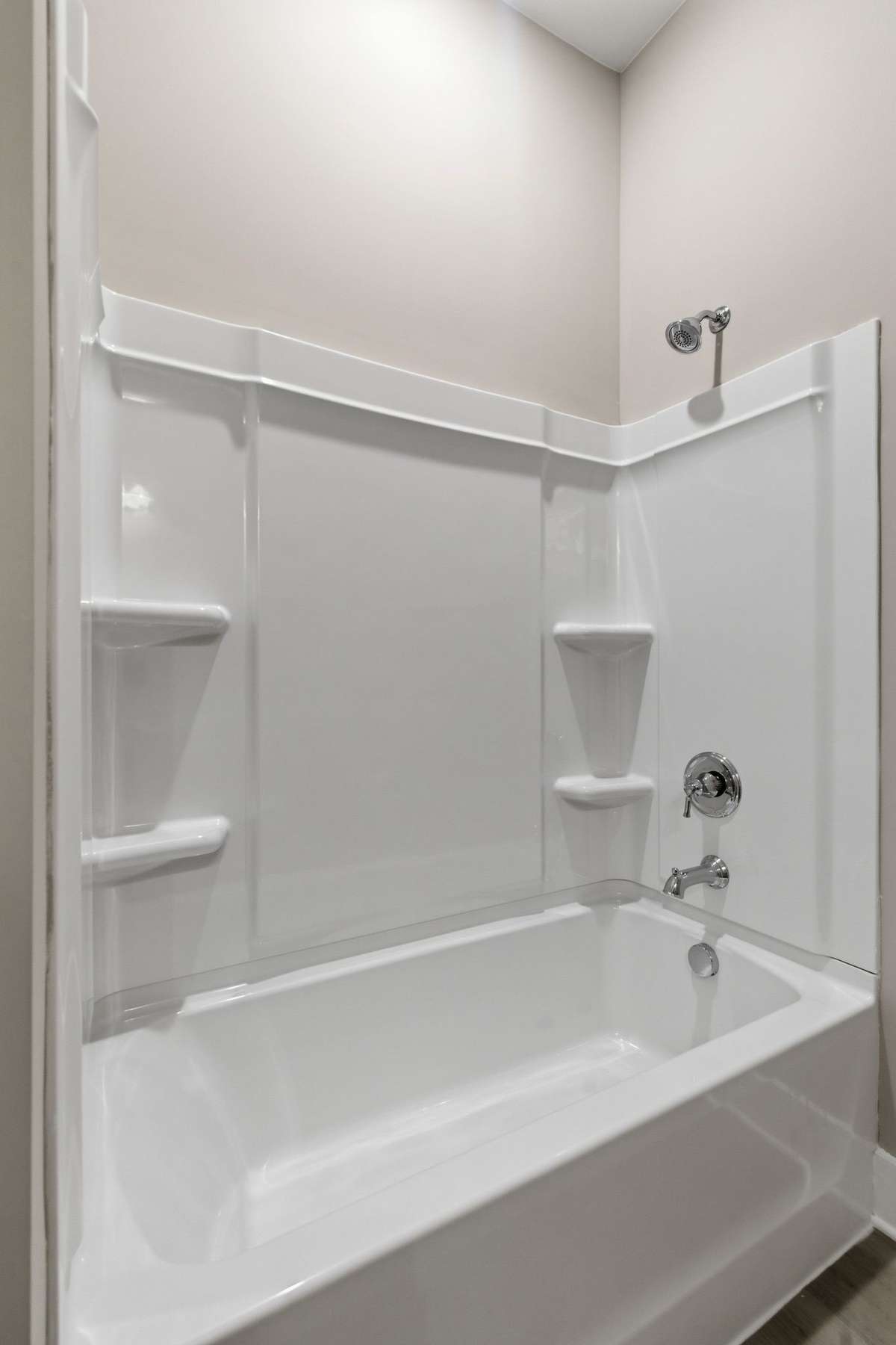 The first floor guest bath