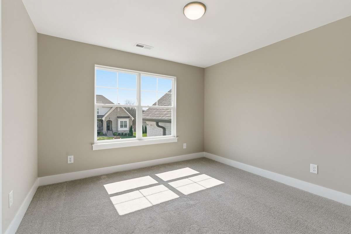 This one of two spacious second floor bedrooms