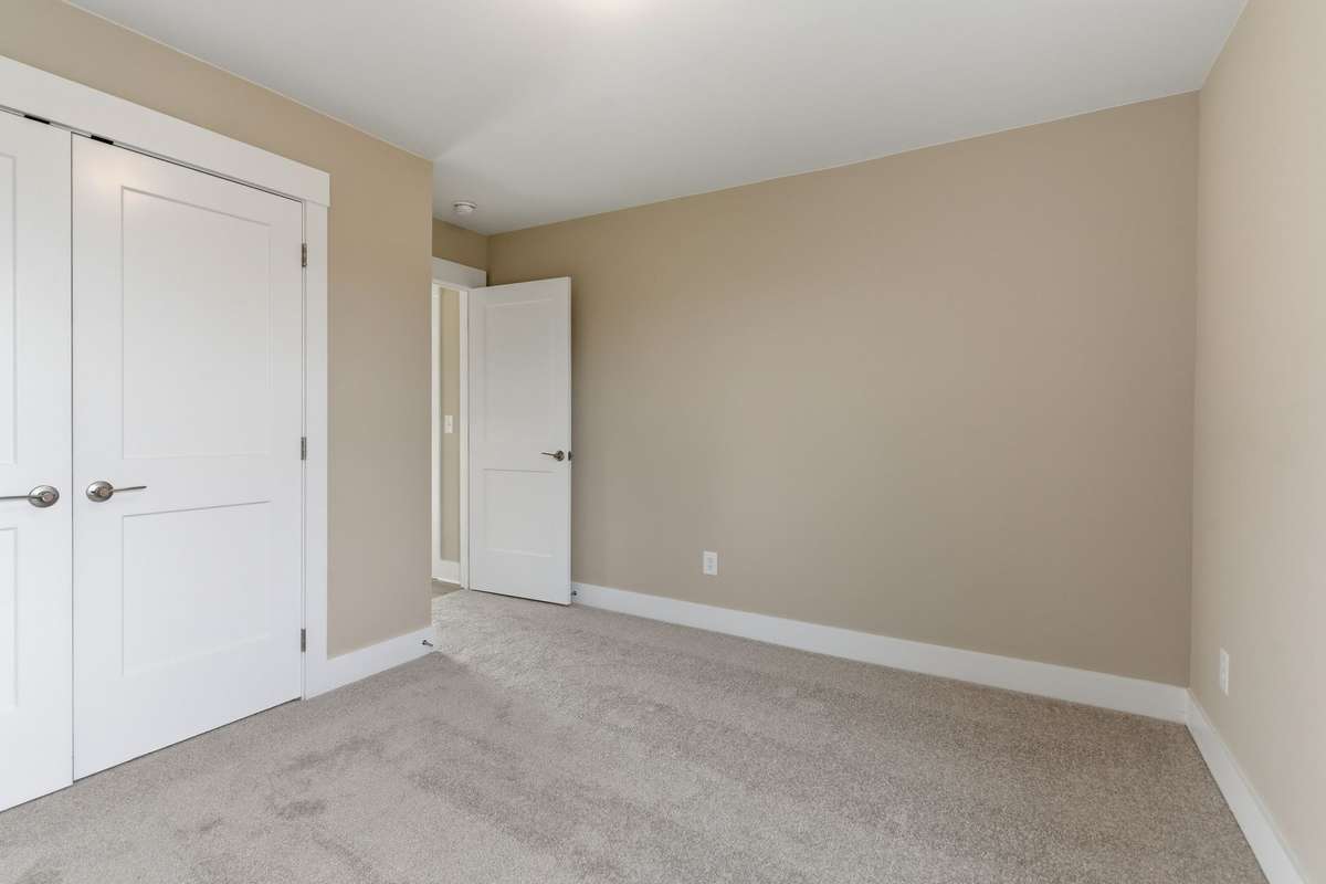 This second  of two spacious second floor bedrooms