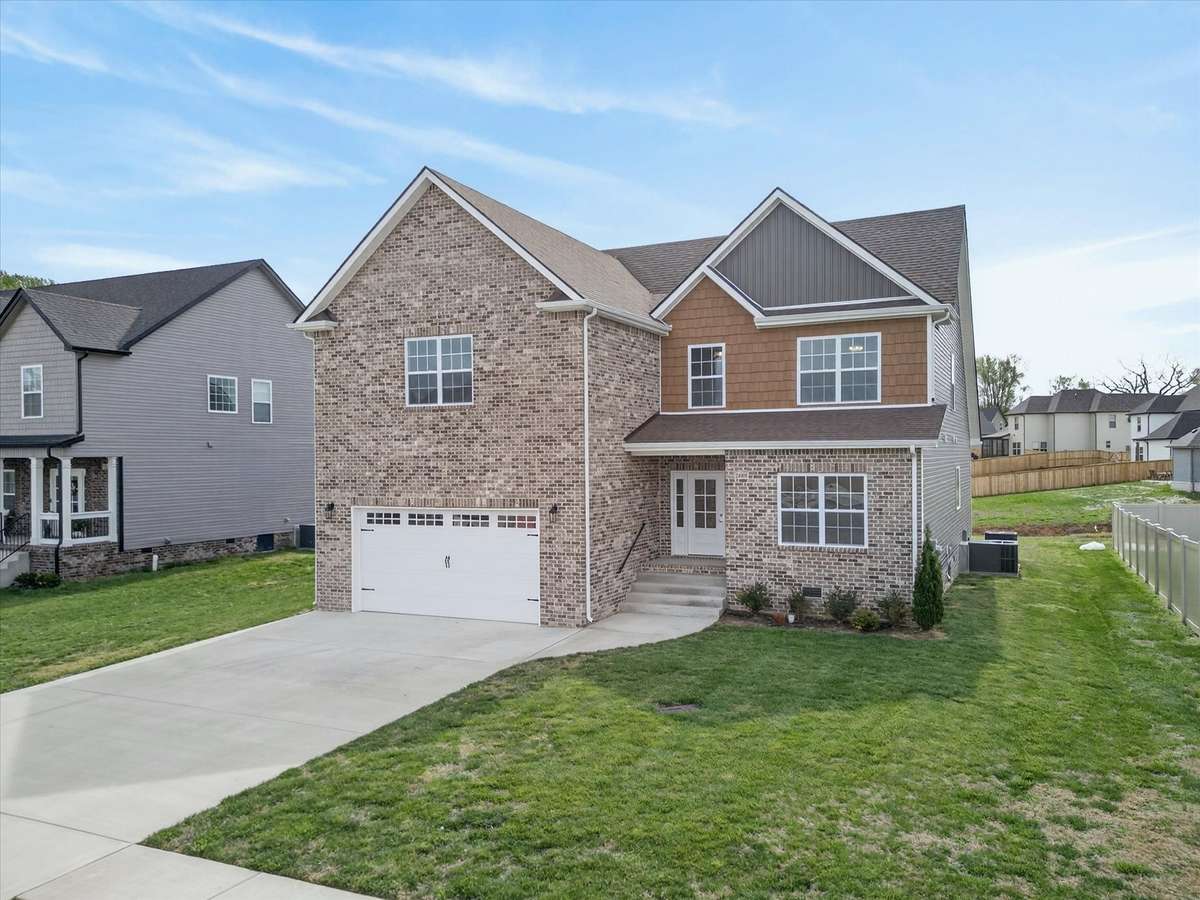 Charming front elevation with modern design and inviting presence