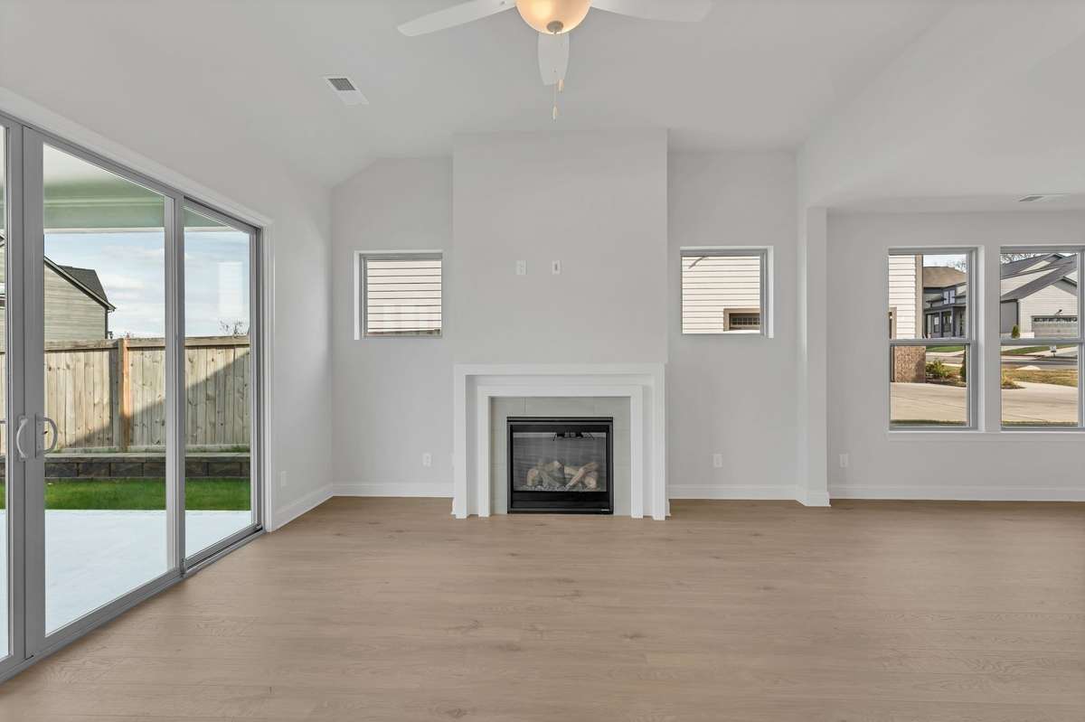 Additional windows provide lots of natural light