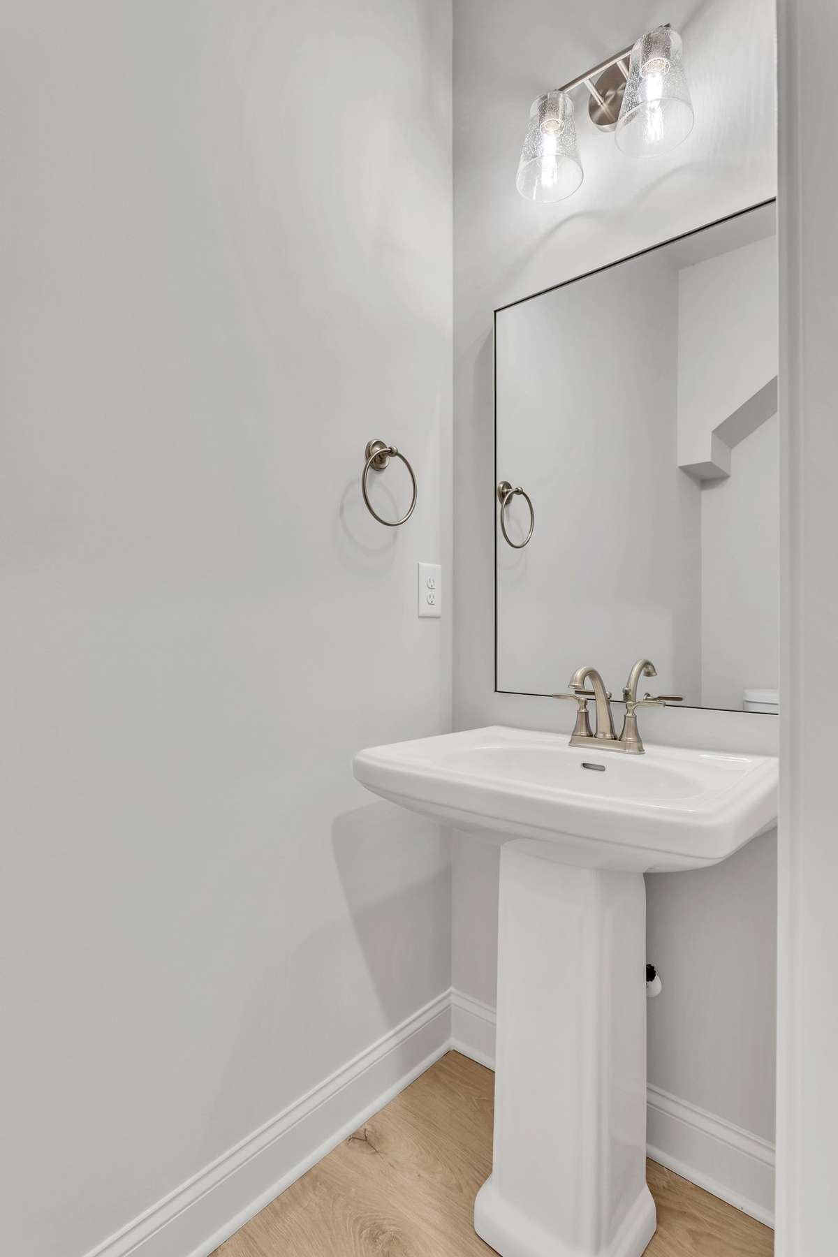 Powder room on main floor