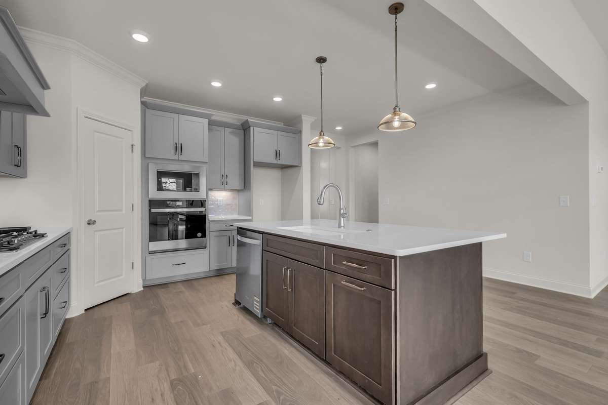 Enjoy soft close cabinet doors and drawers