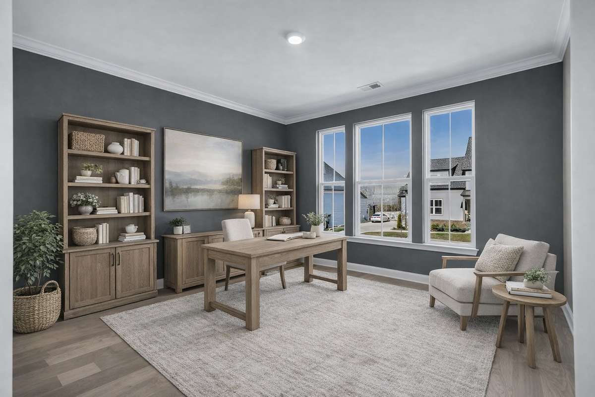 Virtually staged office inspiration