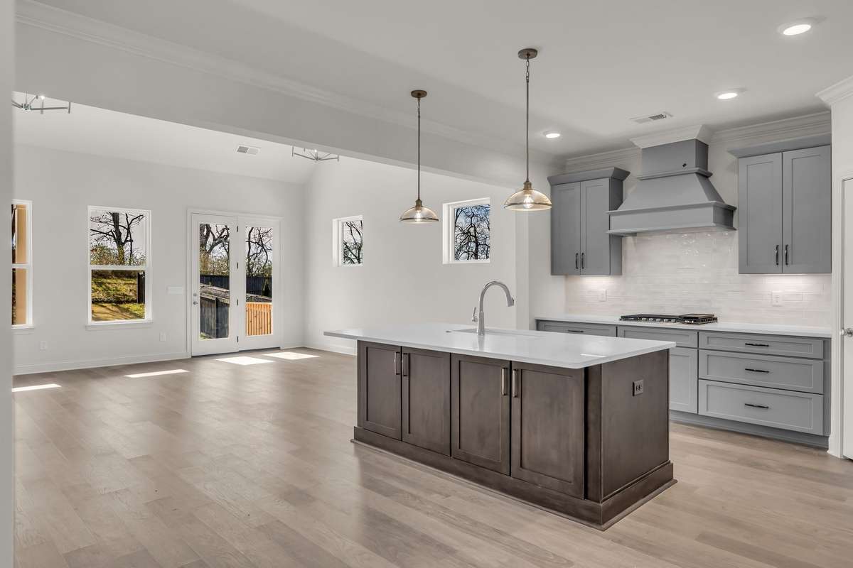 extra cabinet space in the island
