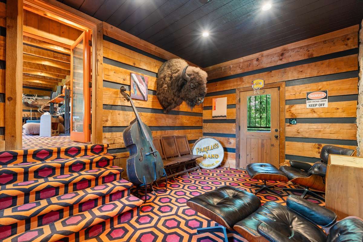 Entrance to music room
