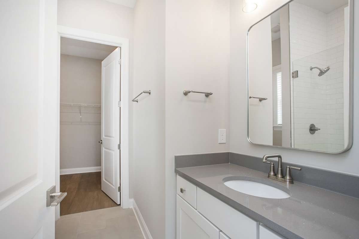 Guest Bedroom private ensuite with walk in closet