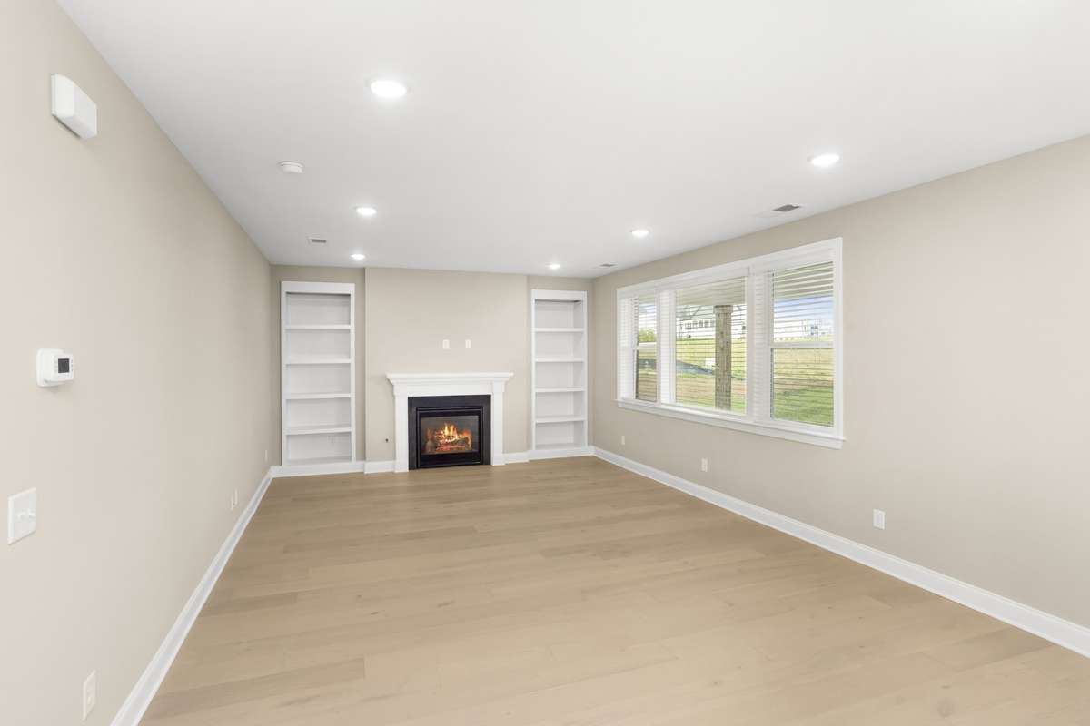 Living Room Open to Gourmet Kitchen